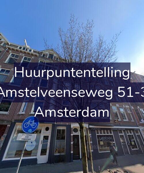 Foto gevel Huurpuntentelling voor Amstelveenseweg 51-3, Amsterdam