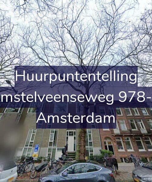 Foto gevel Huurpuntentelling voor Amstelveenseweg 978-C, Amsterdam
