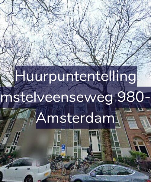 Foto gevel Huurpuntentelling voor Amstelveenseweg 980-A, Amsterdam