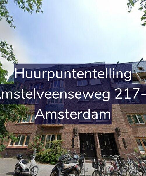 Foto gevel Huurpuntentelling voor Amstelveenseweg 217-2, Amsterdam