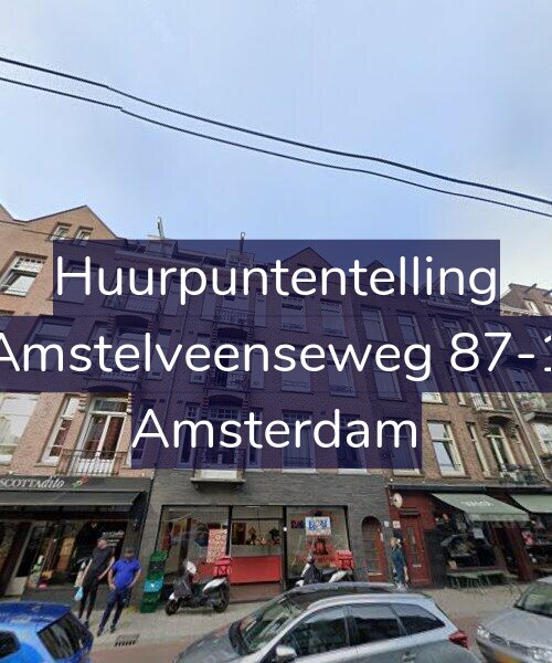 Foto gevel Huurpuntentelling voor Amstelveenseweg 87-1, Amsterdam