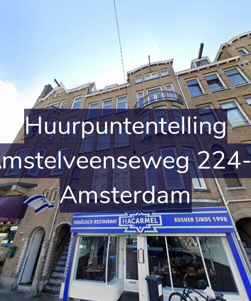 Foto gevel Huurpuntentelling voor Amstelveenseweg 224-1, Amsterdam
