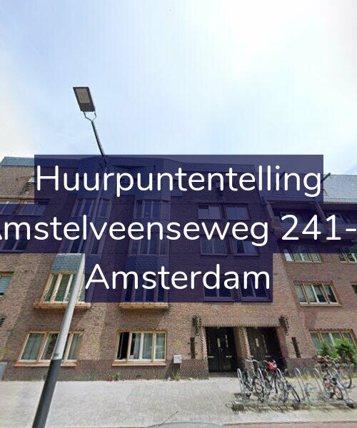 Foto gevel Huurpuntentelling voor Amstelveenseweg 241-3, Amsterdam