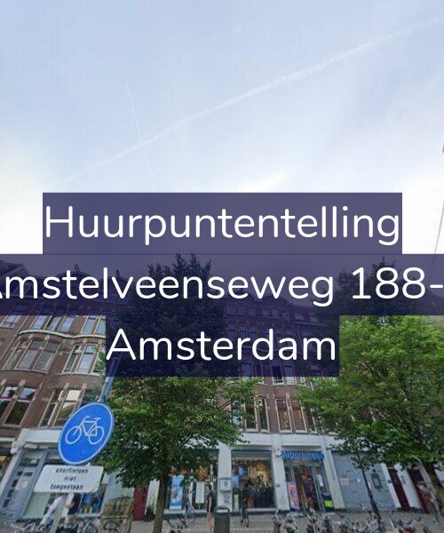 Foto gevel Huurpuntentelling voor Amstelveenseweg 188-2, Amsterdam