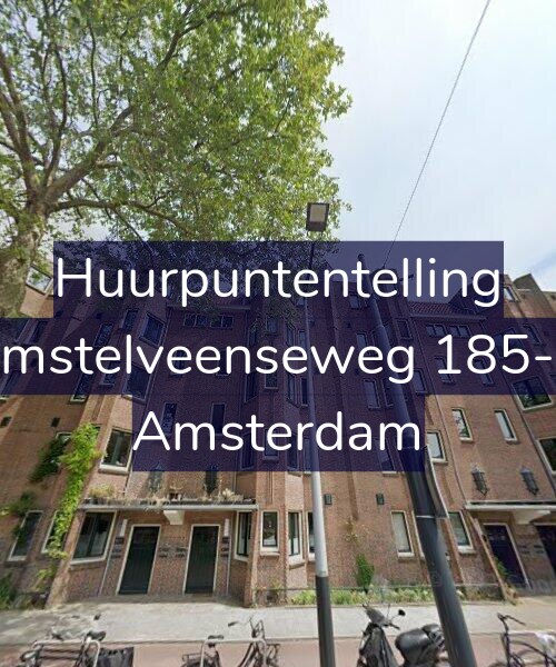 Foto gevel Huurpuntentelling voor Amstelveenseweg 185-D, Amsterdam