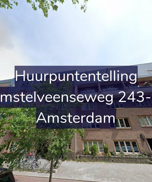 Foto gevel Huurpuntentelling voor Amstelveenseweg 243-H, Amsterdam