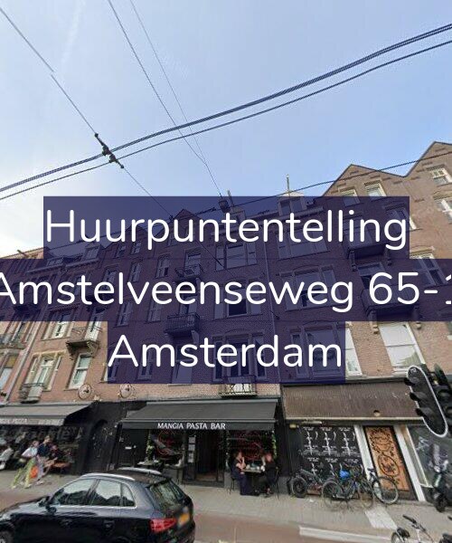 Foto gevel Huurpuntentelling voor Amstelveenseweg 65-1, Amsterdam