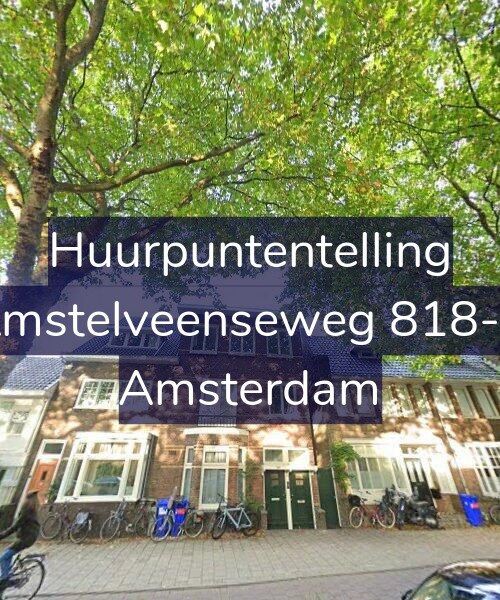Foto gevel Huurpuntentelling voor Amstelveenseweg 818-C, Amsterdam