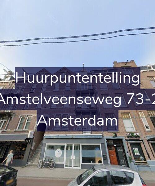 Foto gevel Huurpuntentelling voor Amstelveenseweg 73-2, Amsterdam