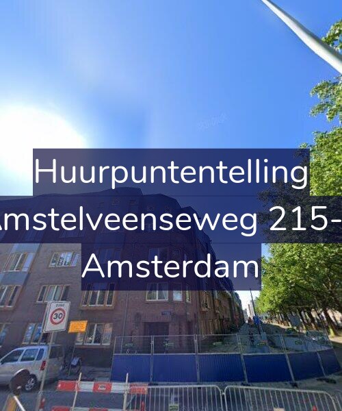 Foto gevel Huurpuntentelling voor Amstelveenseweg 215-3, Amsterdam