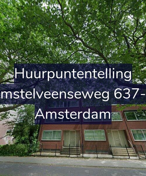 Foto gevel Huurpuntentelling voor Amstelveenseweg 637-C, Amsterdam