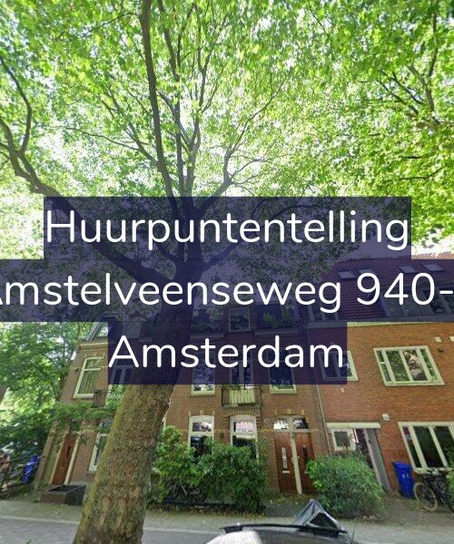 Foto gevel Huurpuntentelling voor Amstelveenseweg 940-1, Amsterdam