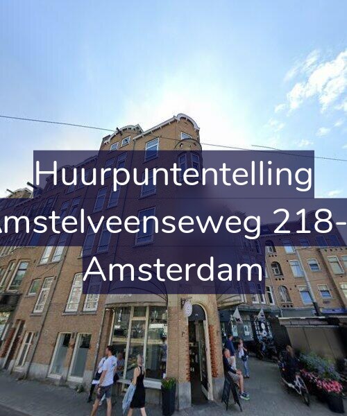 Foto gevel Huurpuntentelling voor Amstelveenseweg 218-1, Amsterdam