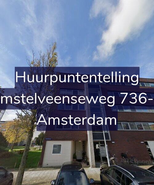 Foto gevel Huurpuntentelling voor Amstelveenseweg 736-A, Amsterdam