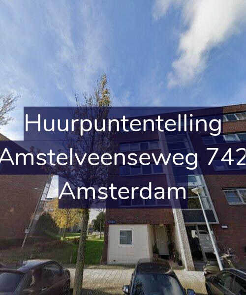Foto gevel Huurpuntentelling voor Amstelveenseweg 742, Amsterdam