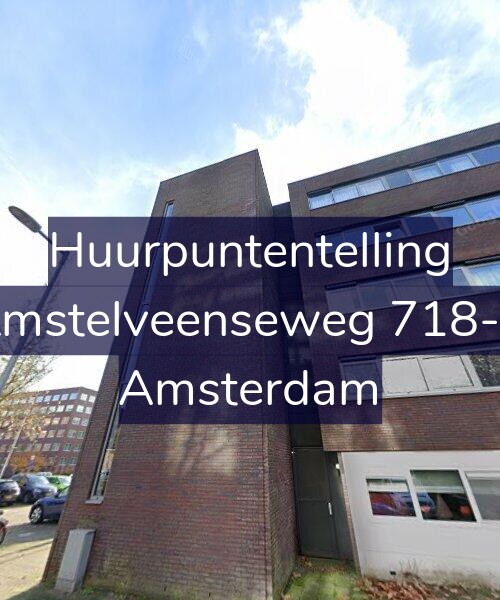 Foto gevel Huurpuntentelling voor Amstelveenseweg 718-C, Amsterdam