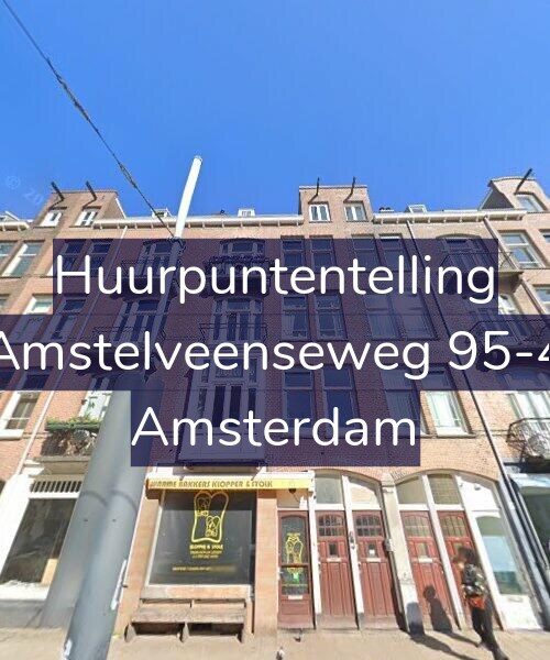 Foto gevel Huurpuntentelling voor Amstelveenseweg 95-4, Amsterdam