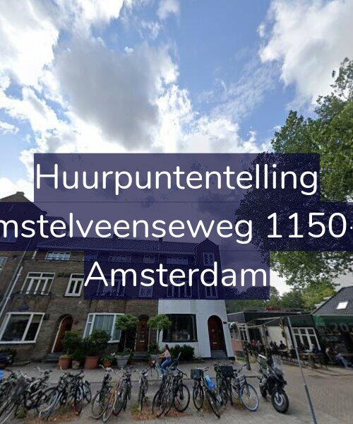 Foto gevel Huurpuntentelling voor Amstelveenseweg 1150-A, Amsterdam