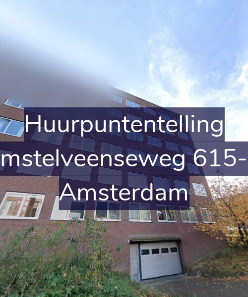 Foto gevel Huurpuntentelling voor Amstelveenseweg 615-D, Amsterdam