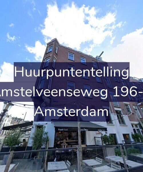 Foto gevel Huurpuntentelling voor Amstelveenseweg 196-1, Amsterdam