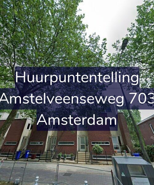 Foto gevel Huurpuntentelling voor Amstelveenseweg 703, Amsterdam