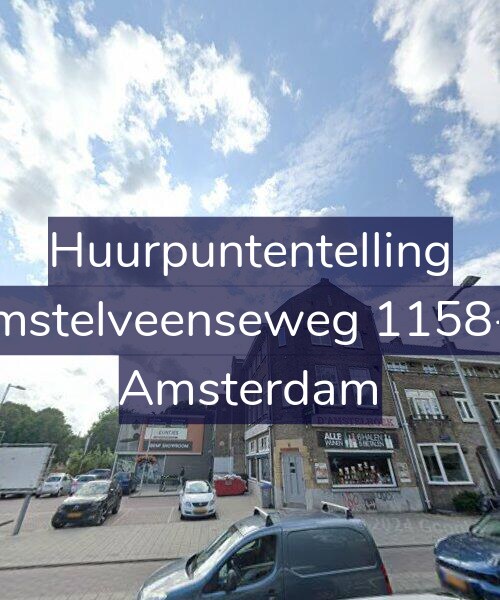 Foto gevel Huurpuntentelling voor Amstelveenseweg 1158-C, Amsterdam