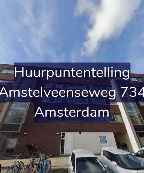 Foto gevel Huurpuntentelling voor Amstelveenseweg 734, Amsterdam