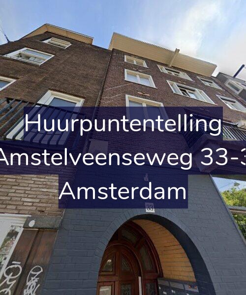 Foto gevel Huurpuntentelling voor Amstelveenseweg 33-3, Amsterdam