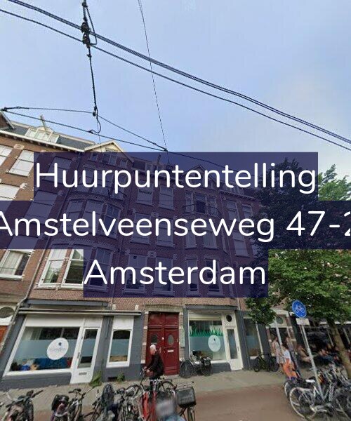 Foto gevel Huurpuntentelling voor Amstelveenseweg 47-2, Amsterdam