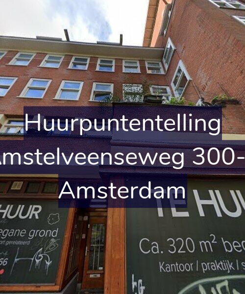 Foto gevel Huurpuntentelling voor Amstelveenseweg 300-3, Amsterdam