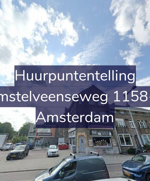 Foto gevel Huurpuntentelling voor Amstelveenseweg 1158-D, Amsterdam