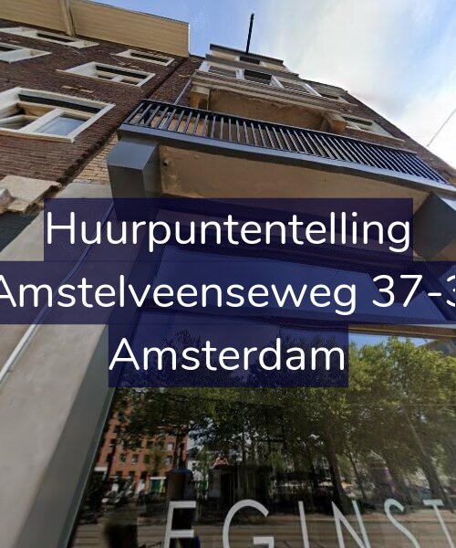 Foto gevel Huurpuntentelling voor Amstelveenseweg 37-3, Amsterdam