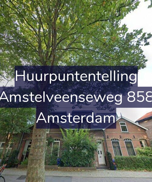 Foto gevel Huurpuntentelling voor Amstelveenseweg 858, Amsterdam