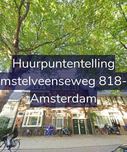 Foto gevel Huurpuntentelling voor Amstelveenseweg 818-B, Amsterdam