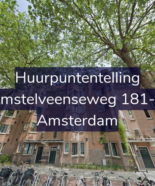 Foto gevel Huurpuntentelling voor Amstelveenseweg 181-B, Amsterdam