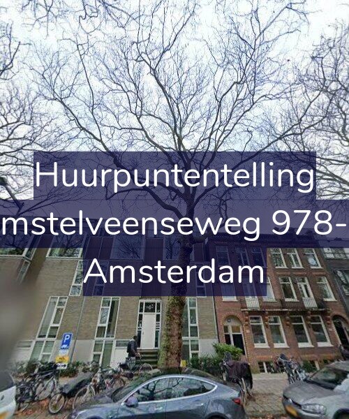 Foto gevel Huurpuntentelling voor Amstelveenseweg 978-A, Amsterdam