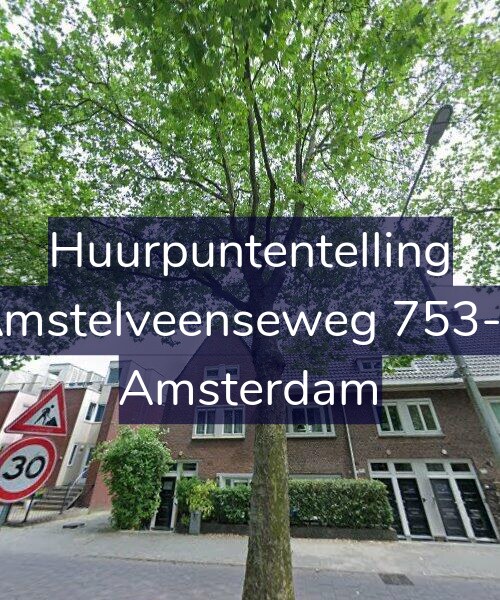 Foto gevel Huurpuntentelling voor Amstelveenseweg 753-1, Amsterdam