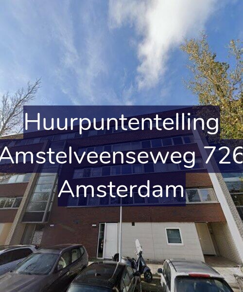 Foto gevel Huurpuntentelling voor Amstelveenseweg 726, Amsterdam