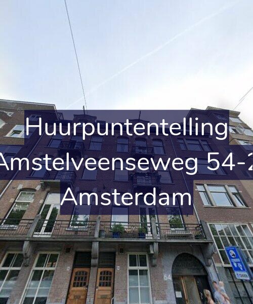 Foto gevel Huurpuntentelling voor Amstelveenseweg 54-2, Amsterdam