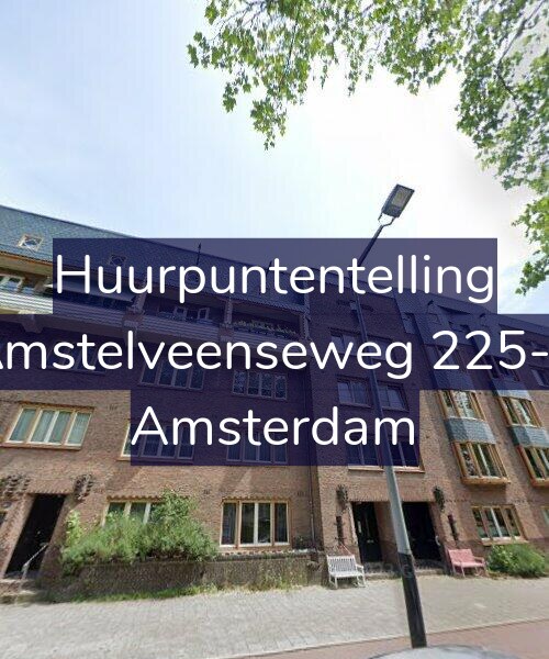 Foto gevel Huurpuntentelling voor Amstelveenseweg 225-1, Amsterdam