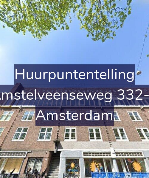 Foto gevel Huurpuntentelling voor Amstelveenseweg 332-3, Amsterdam