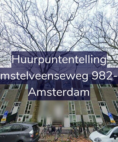 Foto gevel Huurpuntentelling voor Amstelveenseweg 982-A, Amsterdam