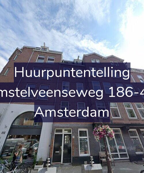 Foto gevel Huurpuntentelling voor Amstelveenseweg 186-4A, Amsterdam