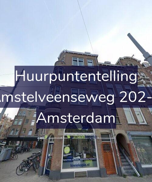 Foto gevel Huurpuntentelling voor Amstelveenseweg 202-2, Amsterdam