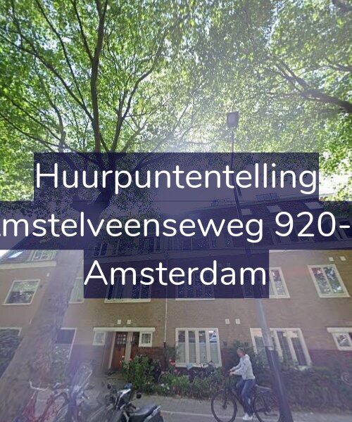 Foto gevel Huurpuntentelling voor Amstelveenseweg 920-B, Amsterdam