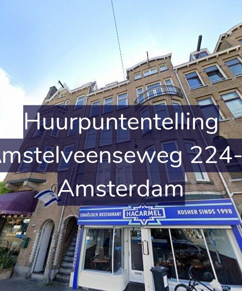 Foto gevel Huurpuntentelling voor Amstelveenseweg 224-4, Amsterdam