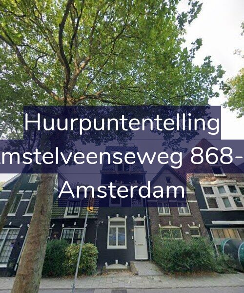 Foto gevel Huurpuntentelling voor Amstelveenseweg 868-B, Amsterdam