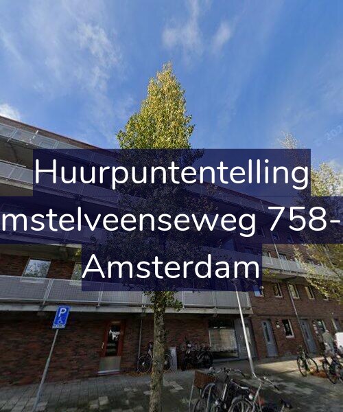 Foto gevel Huurpuntentelling voor Amstelveenseweg 758-A, Amsterdam