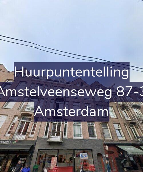 Foto gevel Huurpuntentelling voor Amstelveenseweg 87-3, Amsterdam