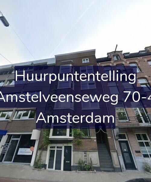 Foto gevel Huurpuntentelling voor Amstelveenseweg 70-4, Amsterdam